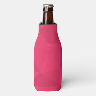 Porta-garrafa Ilustração de triângulo rosa, legal, exclusivo