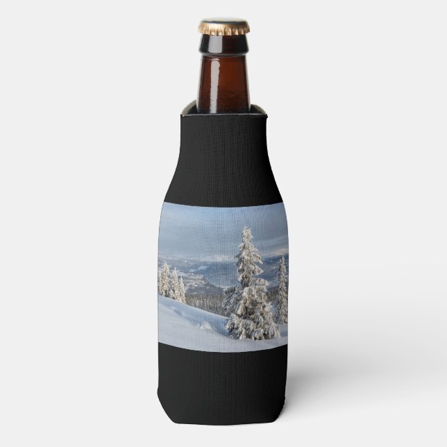 Porta-garrafa Inverno na Noruega (Frente da Garrafa)
