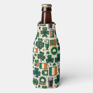 Porta-garrafa Irish Flag Ireland Saint Patricks Day Slainte