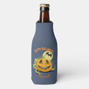 Porta-garrafa Jack O' Lanterna Halloween Pumpkin