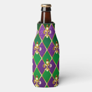 Porta-garrafa Jewelry Background Mardi Gras