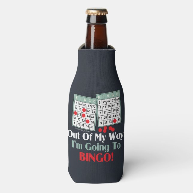 Porta-garrafa Jogadores do Bingo (Frente da Garrafa)