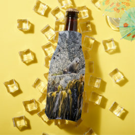 Porta-garrafa Jovem Selo De Peles Na Rocha