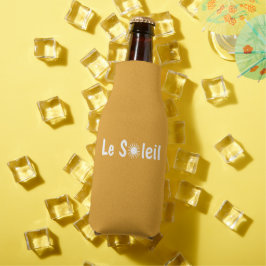Porta-garrafa Le Soleil Sunshine francês Cores personalizadas 