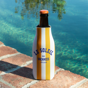 Porta-garrafa Le Soleil Vacances Côte d'Azur Cabana Stripe