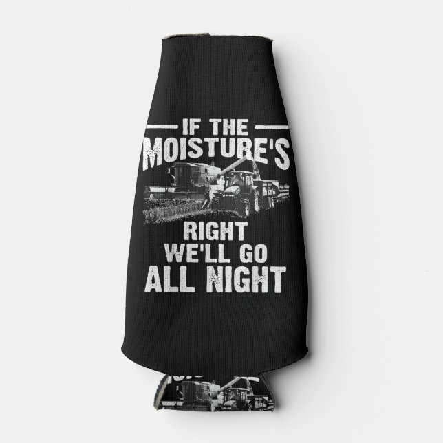 Porta-garrafa Legal Se o fazendeiro direito da umidade enche o s (Frente)