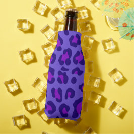 Porta-garrafa Leopardo Roxo Elétrico