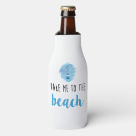 Porta-garrafa Leve-me à praia coozie