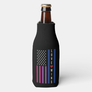 Porta-garrafa LGBTQ O Amor do Orgulho Bissexual ganha bandeira a