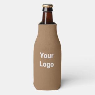 Porta-garrafa Logotipo personalizado simples e elegante aqui da 