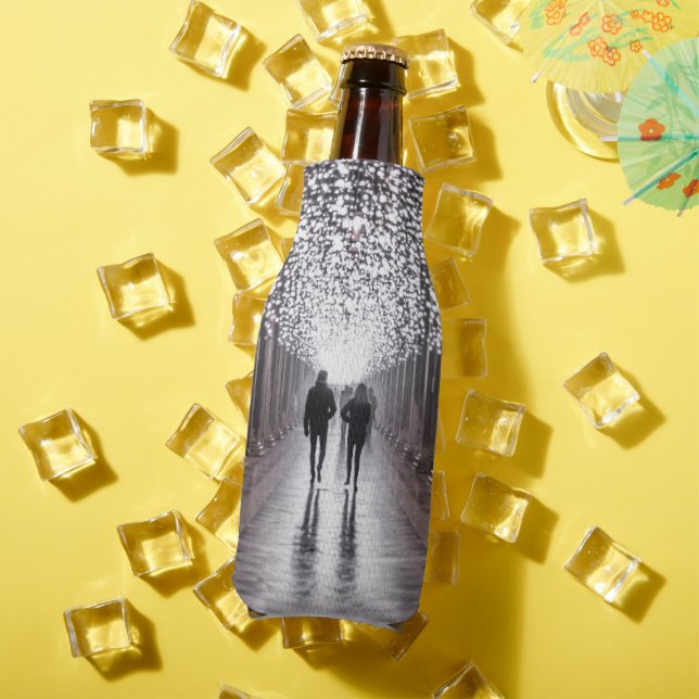 Porta-garrafa Luz, sombras e simetria - sepia (Verão in situ)