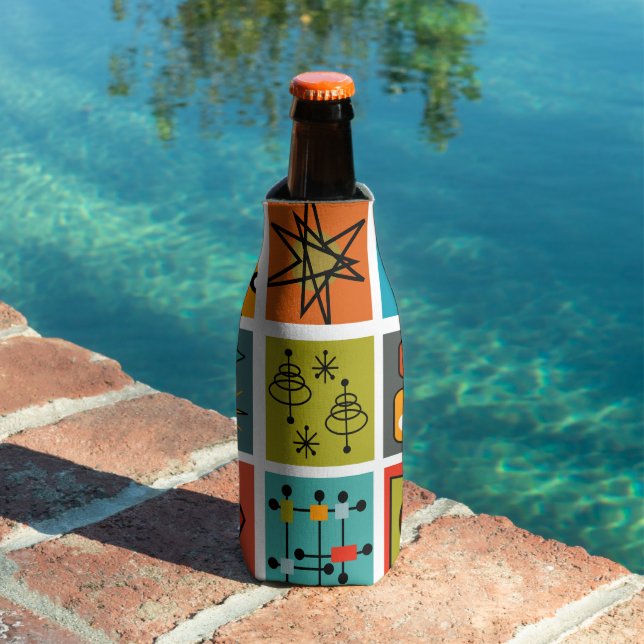 Porta-garrafa Médio-século Moderno Smorgasbord (Piscina in situ)