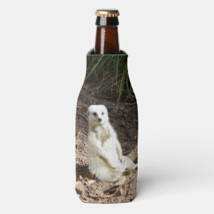 Porta-garrafa Meerkat Branco Cheeky,