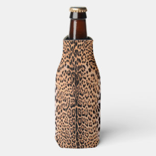 Porta-garrafa Modelo de pele de Jaguar elegante