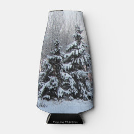 Porta-garrafa Mola Branca de inverno e Sunset