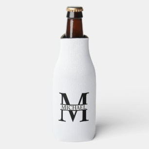 Porta-garrafa Monograma e Nome Personalizados