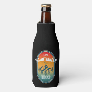 Porta-garrafa Montanhista Personalizar Aniversário Vintage