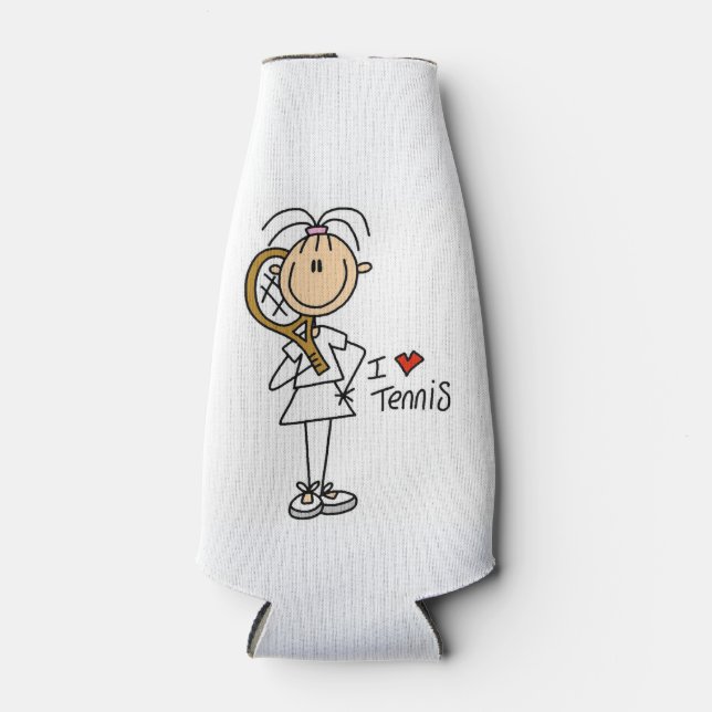 Porta-garrafa Mulher I Love Tênis Bottle Cooler (Frente)