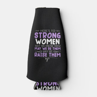 Porta-garrafa Mulheres Fortes Feministas Feminismo Mulheres Acim