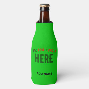 PORTA-GARRAFA NA MODA MODERNO PERSONALIZADO VERDE LIMÃO VERIFICA