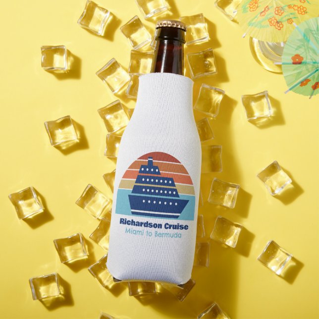Porta-garrafa Navio de cruzeiro Oceânico Marketing Azul Costeiro (Verão in situ)