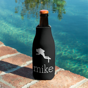 Porta-garrafa Nome com o driver Scuba