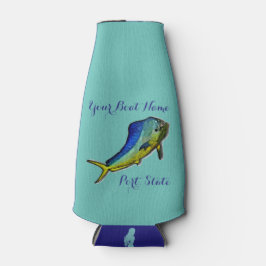 Porta-garrafa Nome do Barco Personalizado Mahi