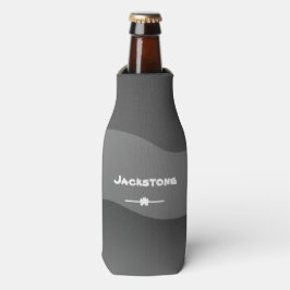 Porta-garrafa Nome personalizado de Design de Camo moderno Beer