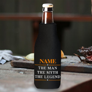 Porta-garrafa Nome personalizado o homem o mito a legenda