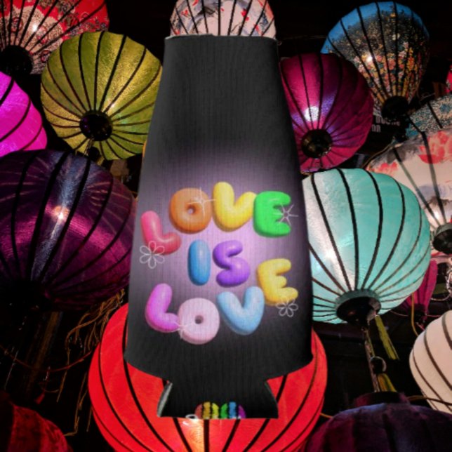 Porta-garrafa O Amor É O Arrebatamento 3D Arrebatado (Criador carregado)