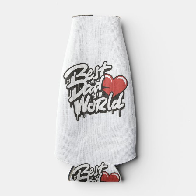 Porta-garrafa O Melhor Pai Do Mundo (Frente)