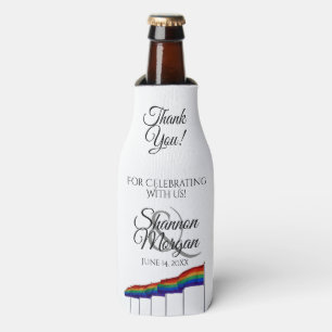 Porta-garrafa orgulho gay Arco-Íris Bandeira Fuselagem de Garra