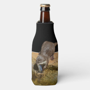 Porta-garrafa Otterly delicioso, lontra, suporte atarracado do