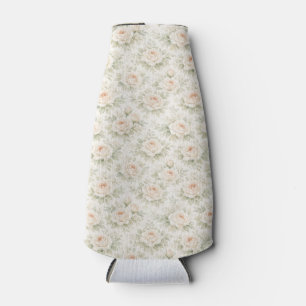 Porta-garrafa Padrão Floral Nupcial