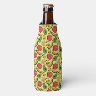 Porta-garrafa Padrão sem costura de fruta tropical colorida