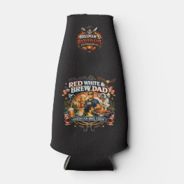 Porta-garrafa Pai do Bossman's Red White & Brew