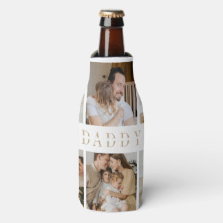 Porta-garrafa PAI Fotografias Personalizadas do Coler de Cerveja