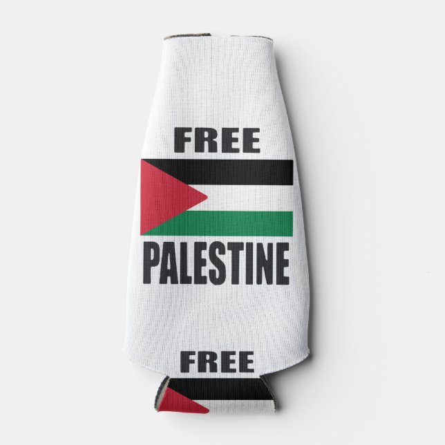 Porta-garrafa Palestina Livre (Frente)