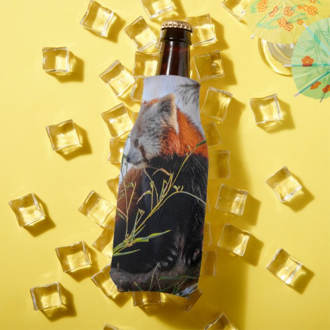 Porta-garrafa Panda vermelha (Verão in situ)