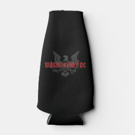 Porta-garrafa Paródia patriótica de metal pesado divertida: Wash