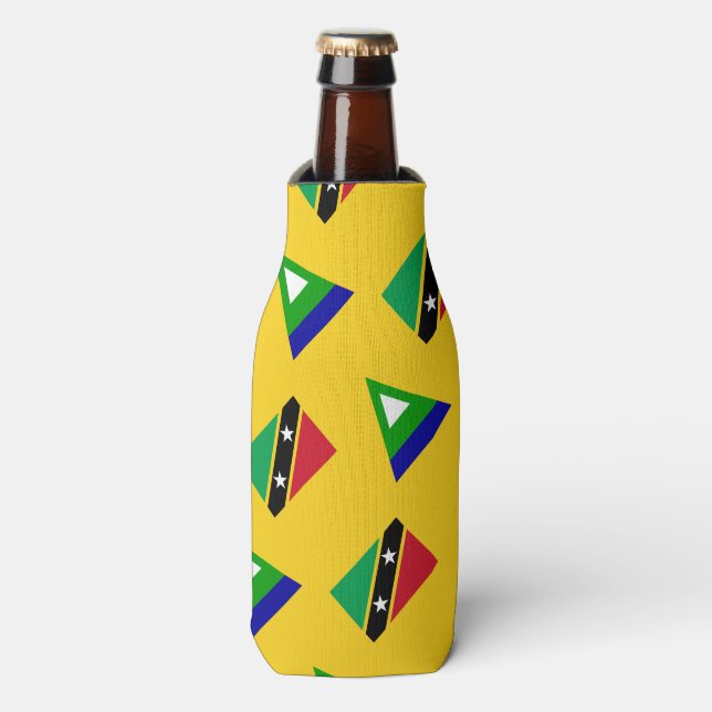 Porta-garrafa Paul McGehee "Nevis Flag" Bottle Cooler (Frente da Garrafa)