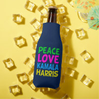 Peace Love Kamala Harris Cute Blue