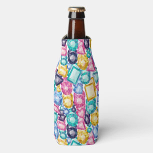 Porta-garrafa Pedras preciosas brilhantes femininos chiques do