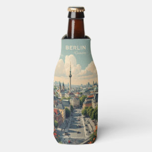 Porta-garrafa Personalizar nome e texto Berlim, Alemanha