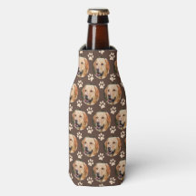 Pet Photo Pattern Dog Brown