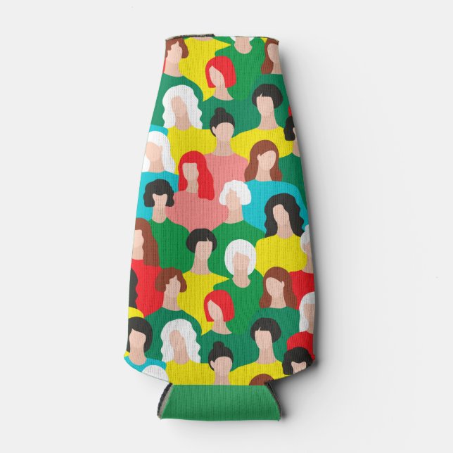 Porta-garrafa Poder feminino (Frente)