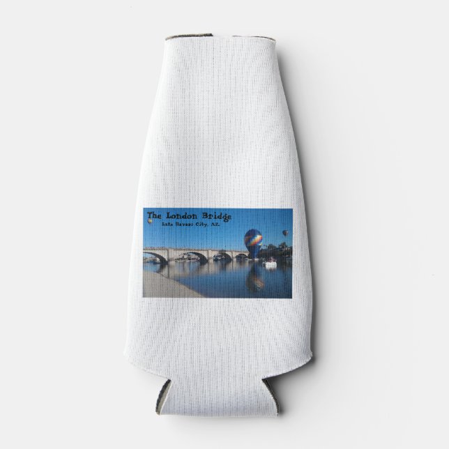 Porta-garrafa Ponte de Londres, Lago Havasu, AZ. (Frente)