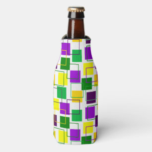 Porta-garrafa Praças e contornos de Mardi Gras