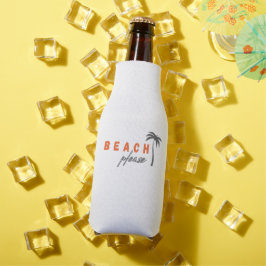 Porta-garrafa praia, por favor. Arrefecimentos por frasco