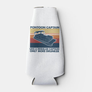 Porta-garrafa Presente de barco Funny Vintage Pontoon Boat Gif